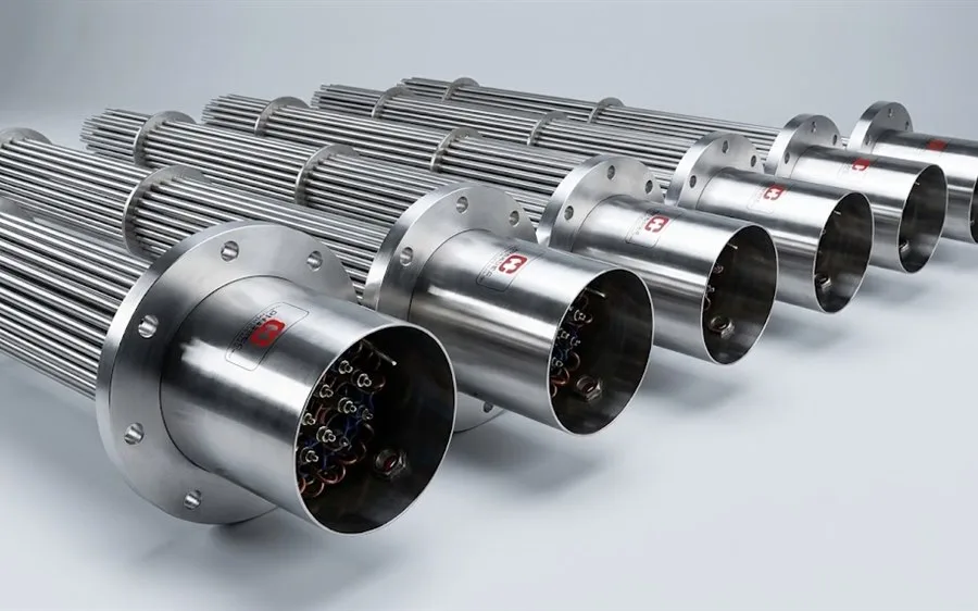 Bridas calefactoras para tanques CHALTEC — render de producto